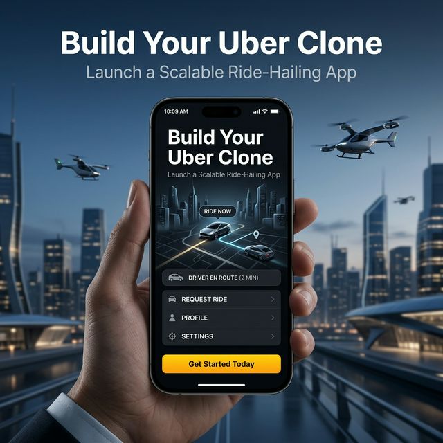 Uber Clone – A Pre-Built Taxi Booking App Solution 